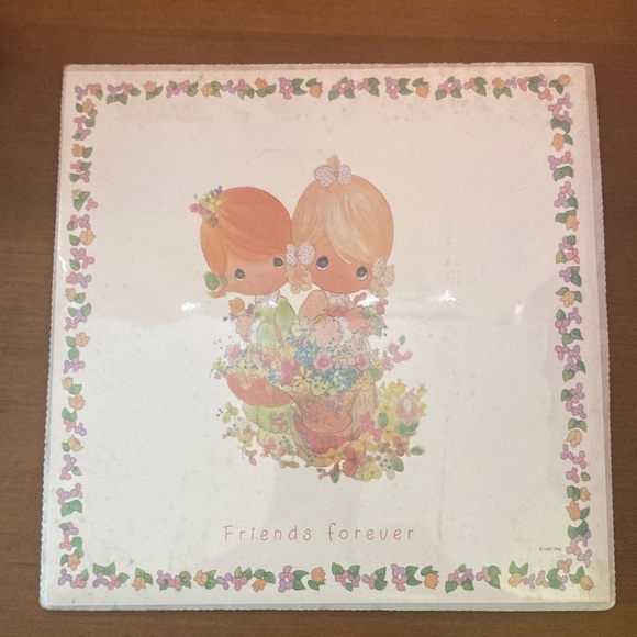 Vintage Precious Moments Hallmark Friends Forever Wall Art - new in plastic. - Picture 3 of 3
